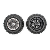 RC Car Wheels Tires 30-ZJ02 1:16 for 9130 9135 9136 9137 9138 Q903 Q905